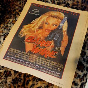 Pamela Anderson Barb Wire 1996 The Rocket Newspaper Clipping